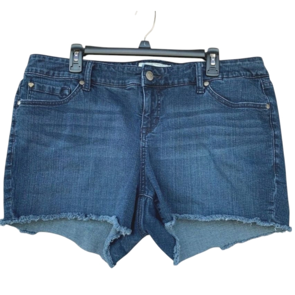 Torrid "Wear What You Love" Denim Cutoff Shorts